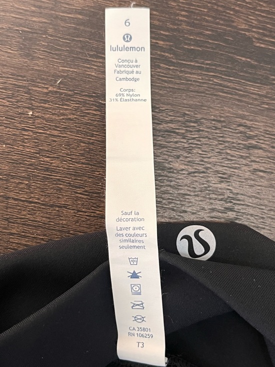 lululemon athletica Black High-Rise Leggings 6 - Picture 10 of 10